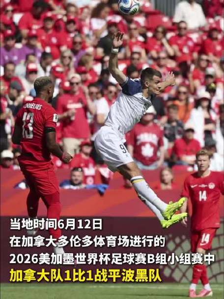 战报：拉林替补建功 加拿大主场1-1战平波黑